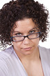 Close up on a Hispanic Woman Close up on a Hispanic Woman