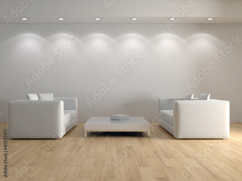 Illustration: Living room 3d Living room 3d