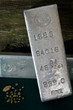 Homestake Mining Company Silver Bars and Gold Nuggets