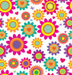 Floral card illustration