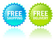 Vector free shipping icons