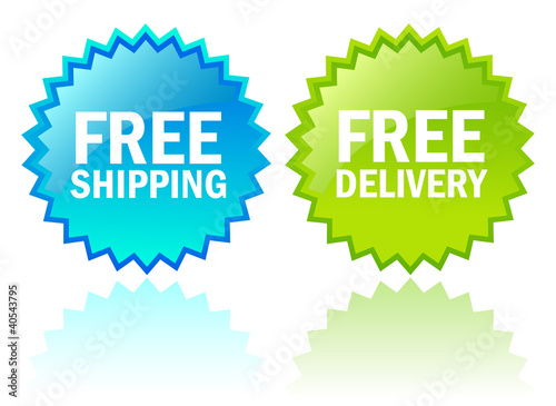 Vector: Vector free shipping icons Vector free shipping icons
