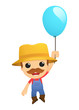 funny cartoon farmer