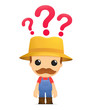 funny cartoon farmer