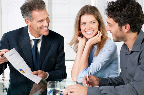 Photo: Business proposal Business proposal