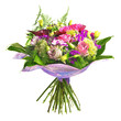 beautiful bouqet of tea roses and alstromeria beautiful bouqet of tea roses and alstromeria