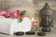 At the spa