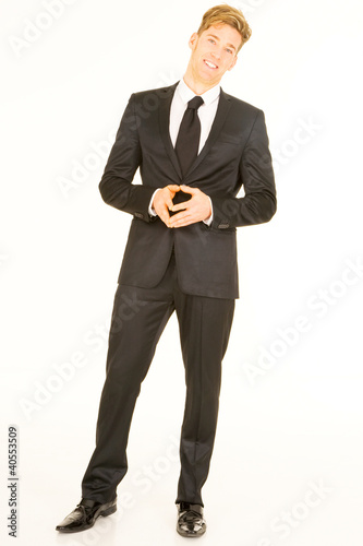 Photo: businessman standing businessman standing