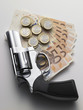 Euro e revolver