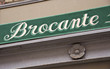 Enseigne Brocante