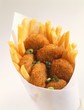 Fish and Chips in Paper Cone