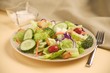 Fresh Salad on a Plate
