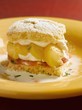 Peach Rhubarb Shortcake