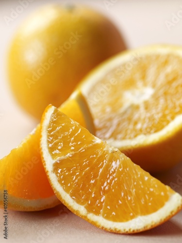 Photo: Orange Slices; Half and Orange; Whole Orange Orange Slices; Half and Orange; Whole Orange