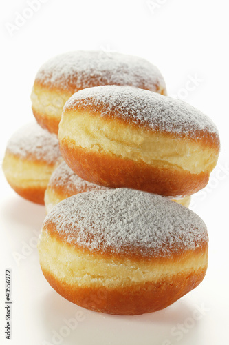 Foto: Doughnuts with icing sugar Doughnuts with icing sugar