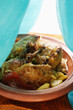Chicken tajine with tomatoes (N. Africa)