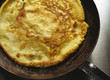Pancakes in a Frying Pan