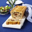 Pork pie with pesto