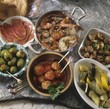 Assorted tapas (Spanish appetisers)