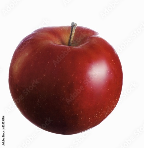 Photo: A red apple A red apple