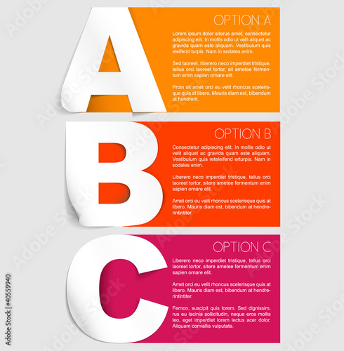 Vector: Vector progress background with three steps Vector progress background with three steps