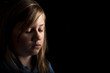 Depressed girl