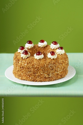 Foto: Frankfurt wreath (Wreath-shaped cake from Frankfurt) Frankfurt wreath (Wreath-shaped cake from Frankfurt)