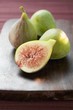 Three whole figs and one half fig