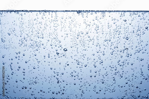 Photo: Water with air bubbles Water with air bubbles