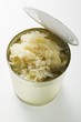 Sauerkraut in tin
