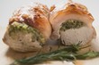 Roast pork with crackling and herb stuffing