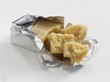 Marzipan in opened packaging