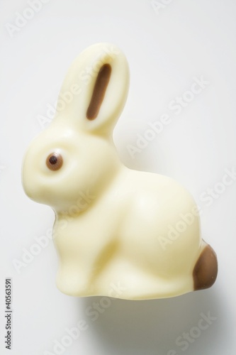 Photo: White chocolate Easter Bunny White chocolate Easter Bunny