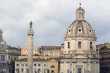 Rome, Trajan's Column and church
