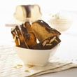 Almond cake with chocolate icing