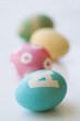 Four Easter eggs