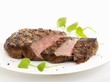Fried beef rump steak