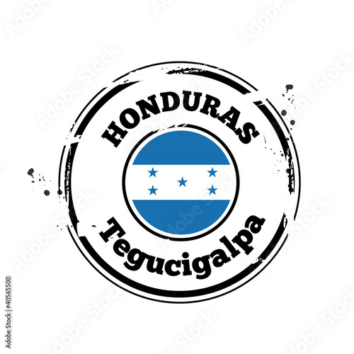 Vector: timbre Honduras timbre Honduras