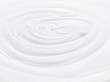Creamy natural yogurt (macro zoom)