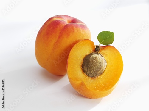 Photo: Whole and half apricot Whole and half apricot