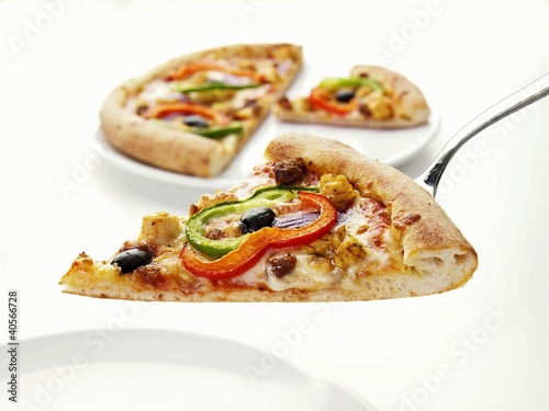 Photo: Tuna pizza Tuna pizza
