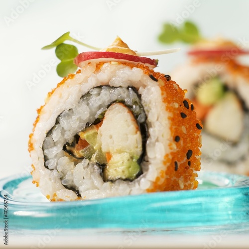 Photo: Lobster Avocado Sushi Lobster Avocado Sushi