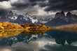 Sunrise in Torres del Paine National Park