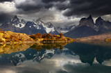 Sunrise in Torres del Paine National Park - Fine Art prints