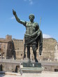 Statue of Caesar  in front of Trajan´s Forum, Rome