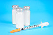 syringes and vials for injection