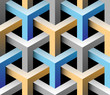 Vector: 3d seamless pattern 3d seamless pattern