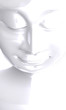 White Buddha Contrast White Buddha Contrast