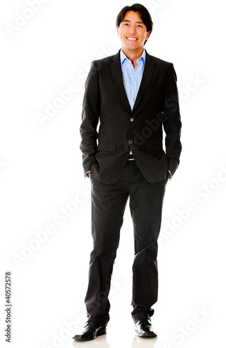 Photo: Business man smiling Business man smiling