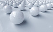 Illustration: White balls White balls